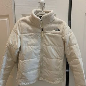 White Northface Puffer